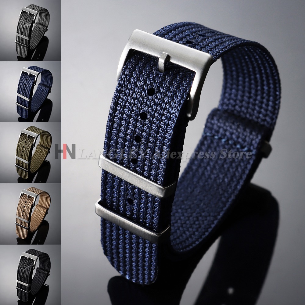 Tropic Strap Vintage - 18mm 20mm 22mm Vintage Woven Military