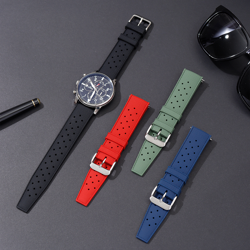 Rubber Strap Diver - Premium Tropic Rubber Watch Strap 18mm