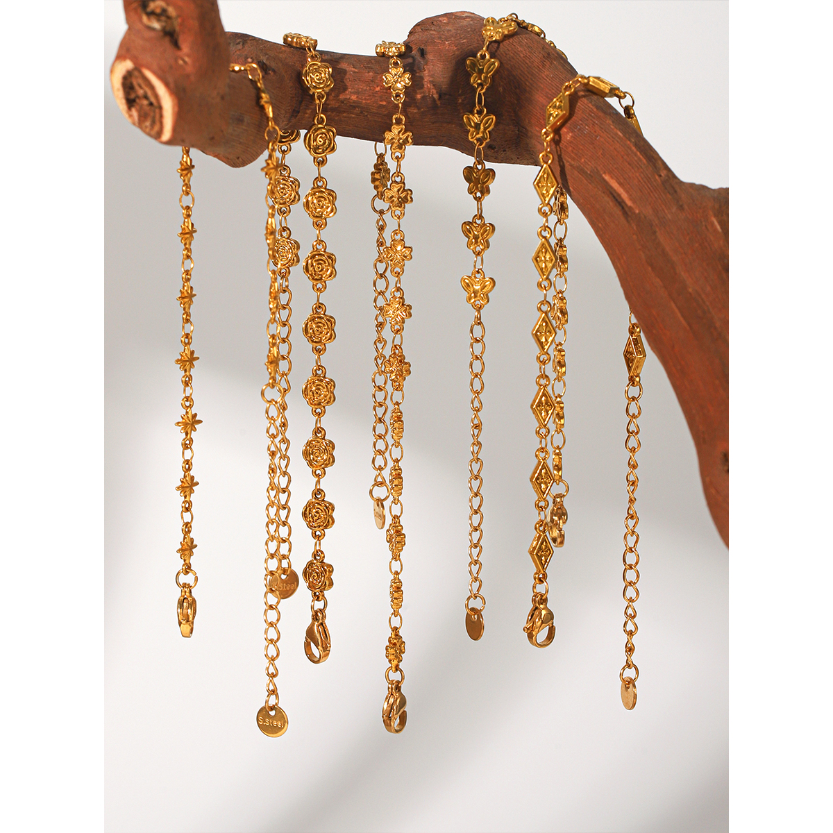 Butterfly Flower Charm Bracele - Butterfly Clasp Deployant incelemesi ve fiyatı