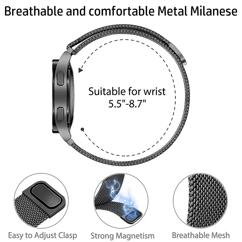 Milanese Loop Band for Redmi W - Milanese Loop Magnetic incelemesi ve fiyatı