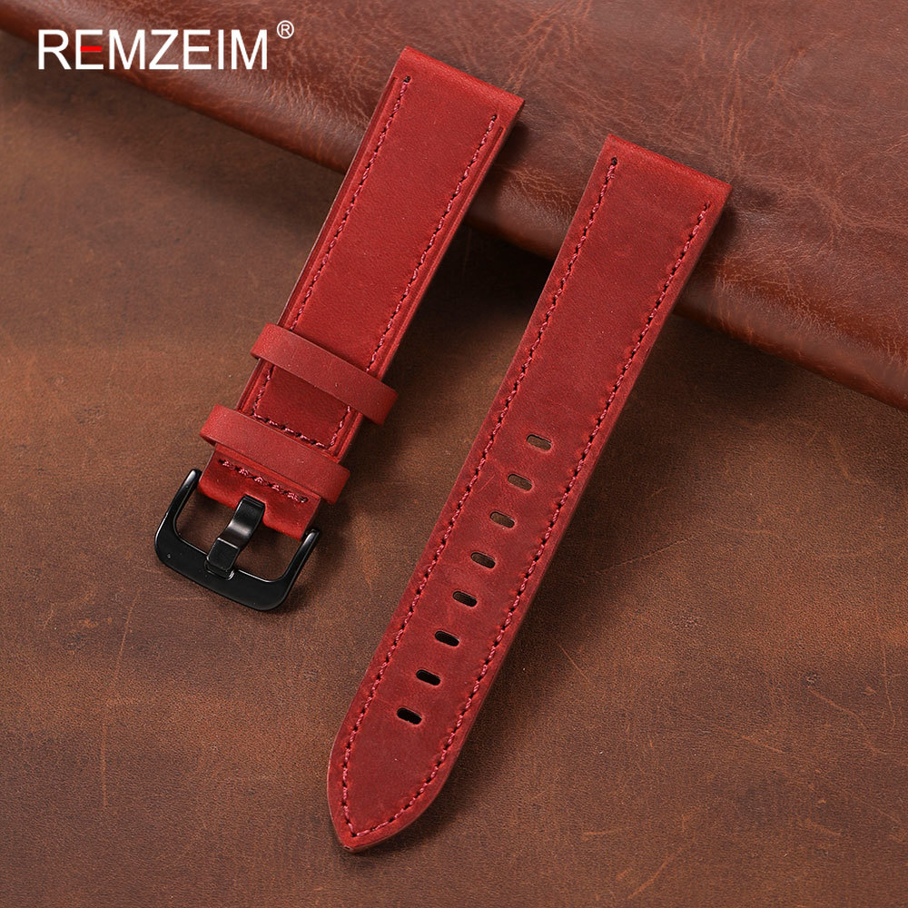 Classic Men's Crazy Horse Leat - Leather Strap Quick Release incelemesi ve fiyatı