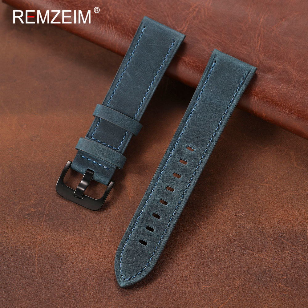 Classic Men's Crazy Horse Leat - Leather Strap Quick Release incelemesi ve fiyatı