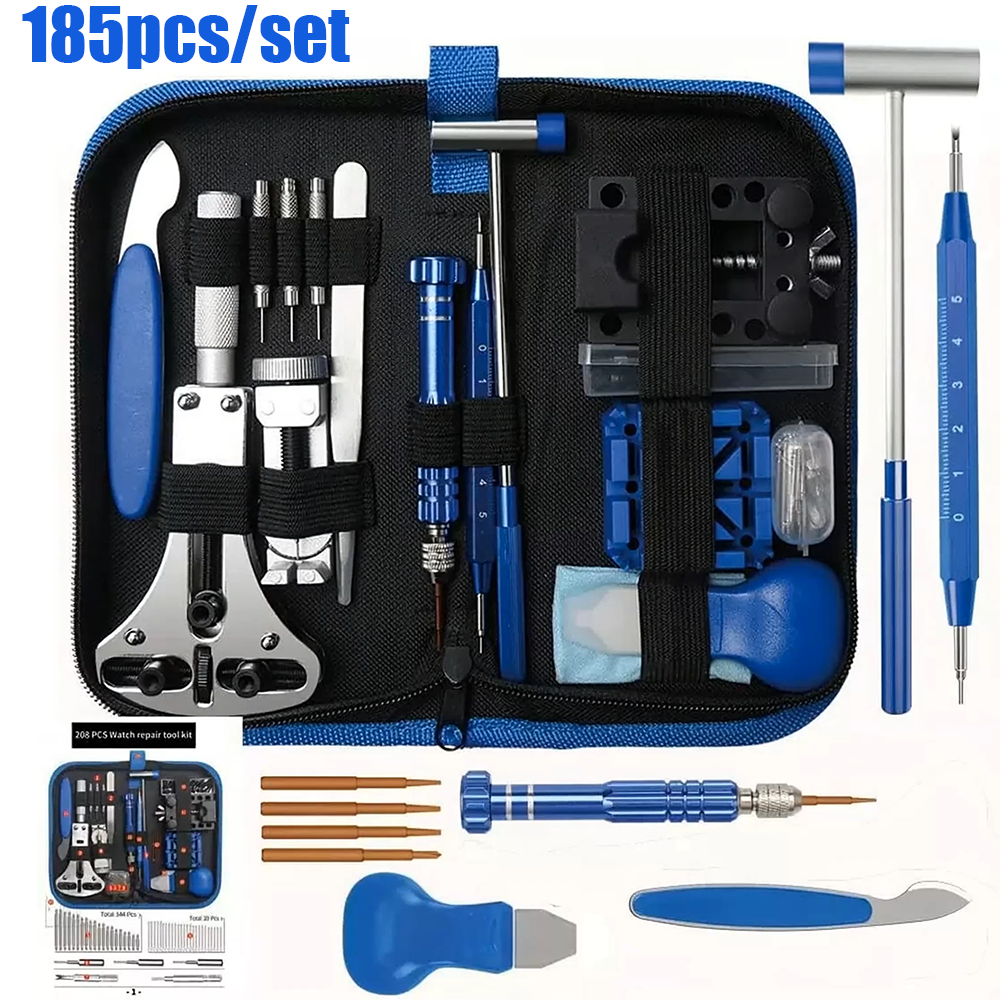 NEW 185pcs Watch Repair Kit Pr - Spring Bar Tool Set incelemesi ve fiyatı