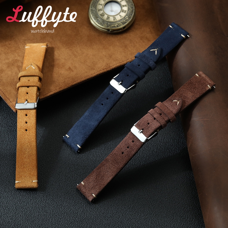 Vintage Suede Leather Watch Ba - Suede Strap Watch incelemesi ve fiyatı