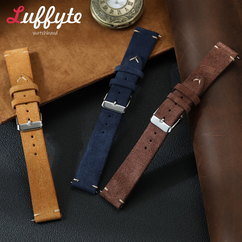 Vintage Suede Leather Watch Ba - Suede Strap Watch incelemesi ve fiyatı