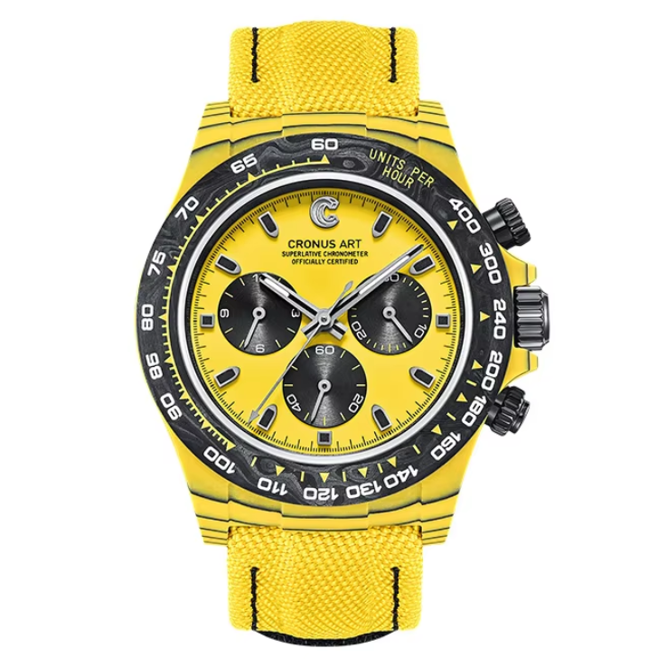CRONUSART Men Chronograph Watc - Canvas Strap Watch incelemesi ve fiyatı