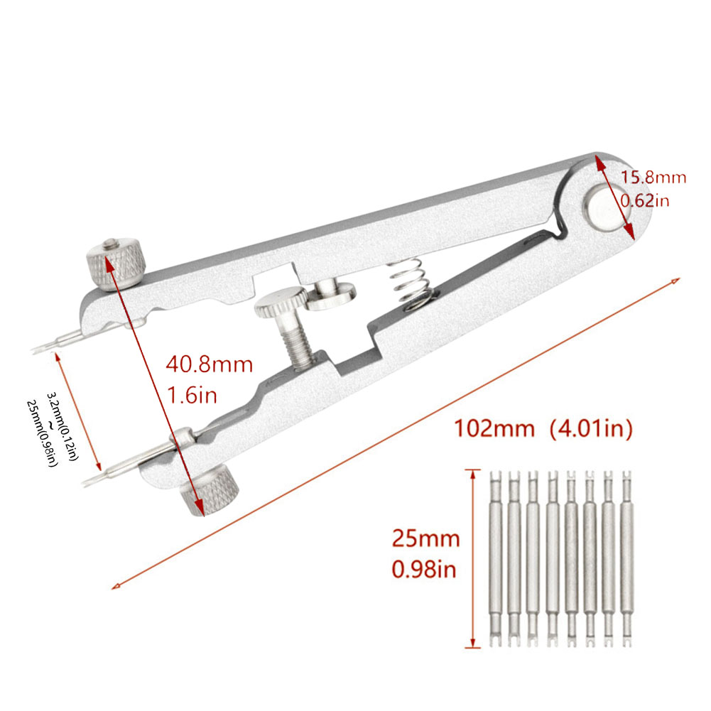 1Pc Watch Spring Bar Plier Too - Spring Bar Tool Set incelemesi ve fiyatı