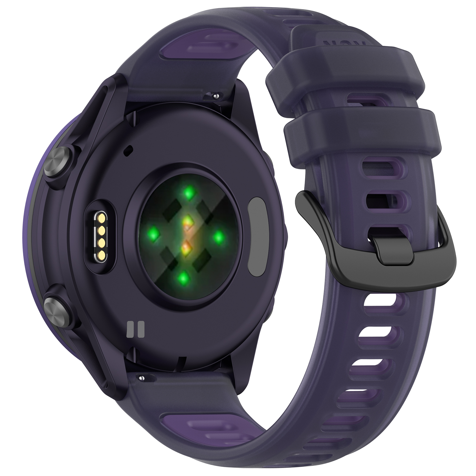 22mm 20mm Transparent Two-Tone - Silicone Watch Band 22Mm incelemesi ve fiyatı