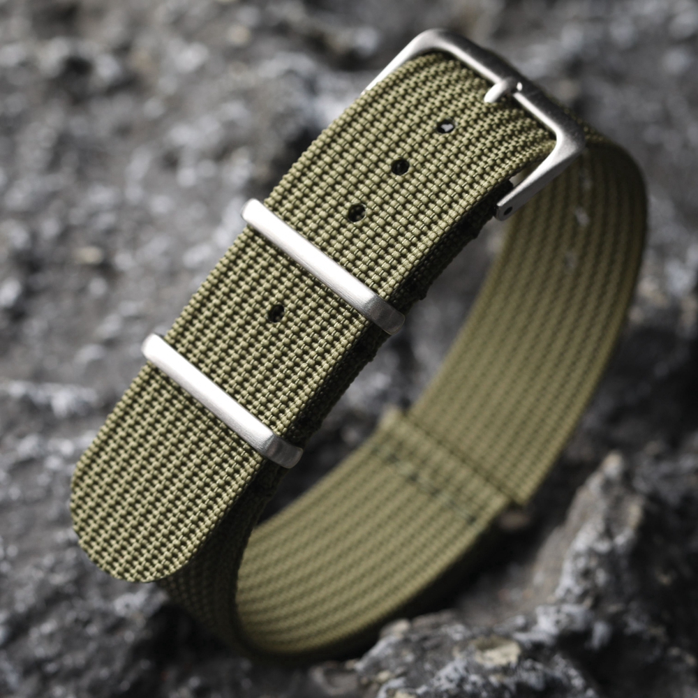 New Ribbed Nylon Watchband Nyl - Nato Strap Nylon incelemesi ve fiyatı
