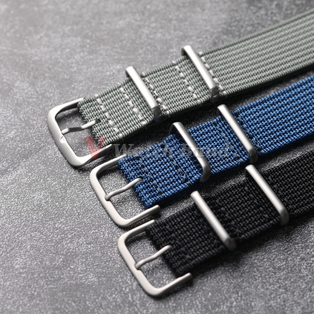 New Ribbed Nylon Watchband Nyl - Nato Strap Nylon incelemesi ve fiyatı