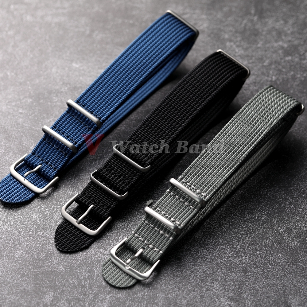 New Ribbed Nylon Watchband Nyl - Nato Strap Nylon incelemesi ve fiyatı