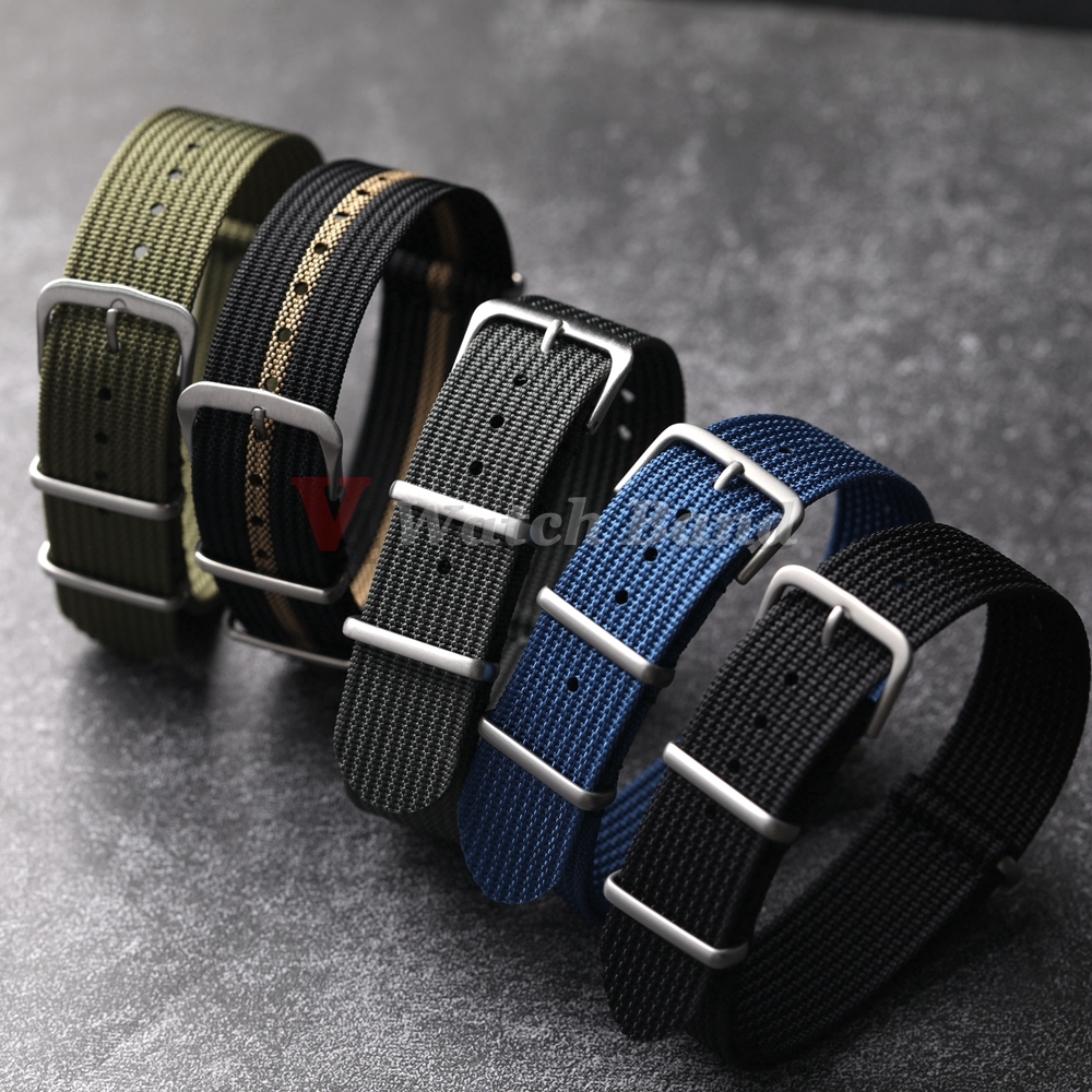 New Ribbed Nylon Watchband Nyl - Nato Strap Nylon incelemesi ve fiyatı