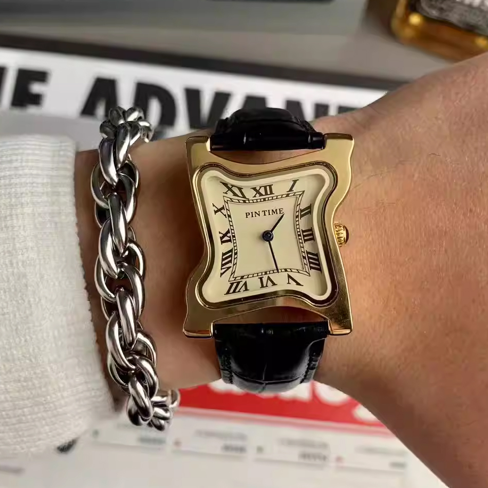 Surrealist Art Melting Clock W - Leather Watch Band Men incelemesi ve fiyatı