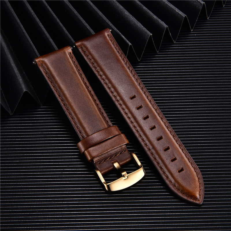 High Quality Genuine Leather W - Leather Strap Quick Release incelemesi ve fiyatı