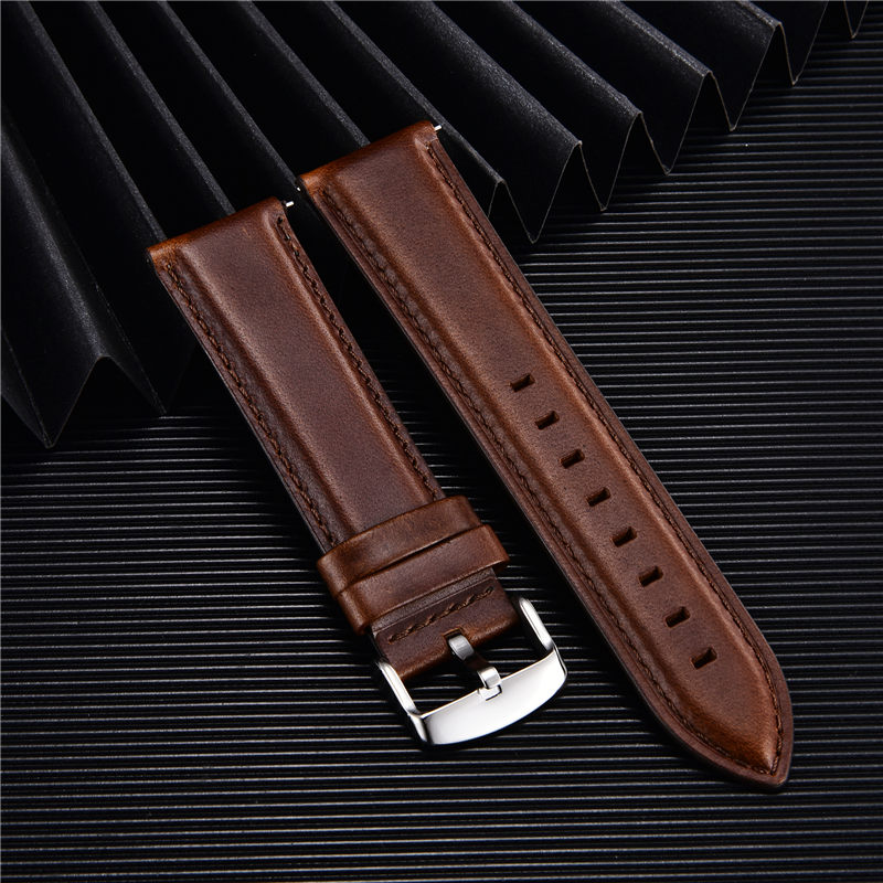 High Quality Genuine Leather W - Leather Strap Quick Release incelemesi ve fiyatı