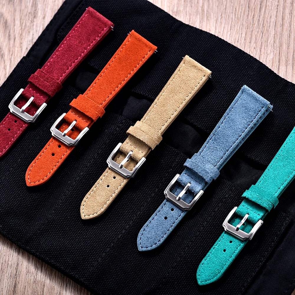 Vintage Leather Watch Band 18m - Suede Strap Watch incelemesi ve fiyatı