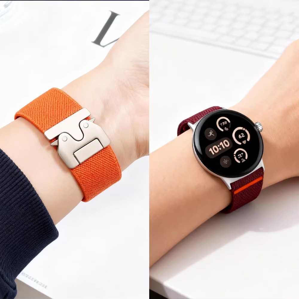 Band For Google Pixel Watch 4/ - Parachute Strap Elastic incelemesi ve fiyatı