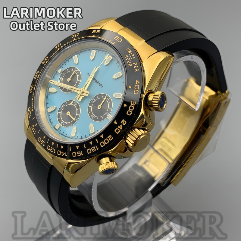 LARIMOKER 39mm Men's Sports Wa - Rubber Strap Diver incelemesi ve fiyatı