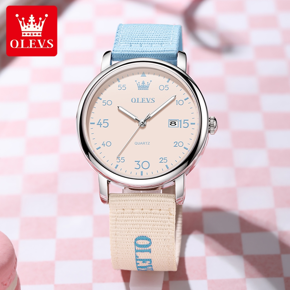 OLEVS Brand New Fashion Retro  - Canvas Strap Watch incelemesi ve fiyatı