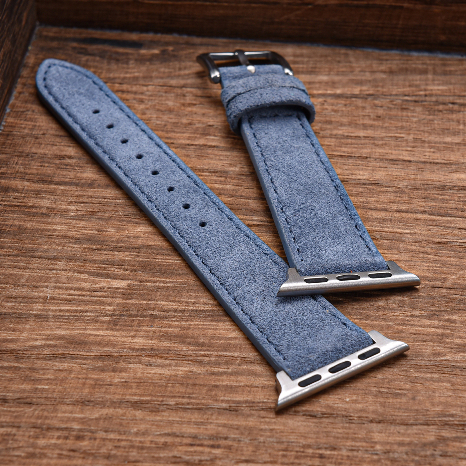 Brown Suede Leather Watch Band - Suede Strap Watch incelemesi ve fiyatı