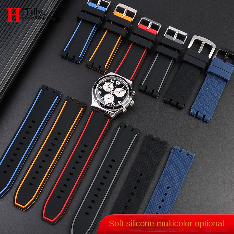 For Swatch Watch Strap YVS400  - Rubber Strap Diver incelemesi ve fiyatı