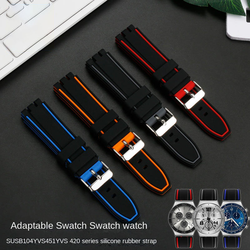 For Swatch Watch Strap YVS400  - Rubber Strap Diver incelemesi ve fiyatı