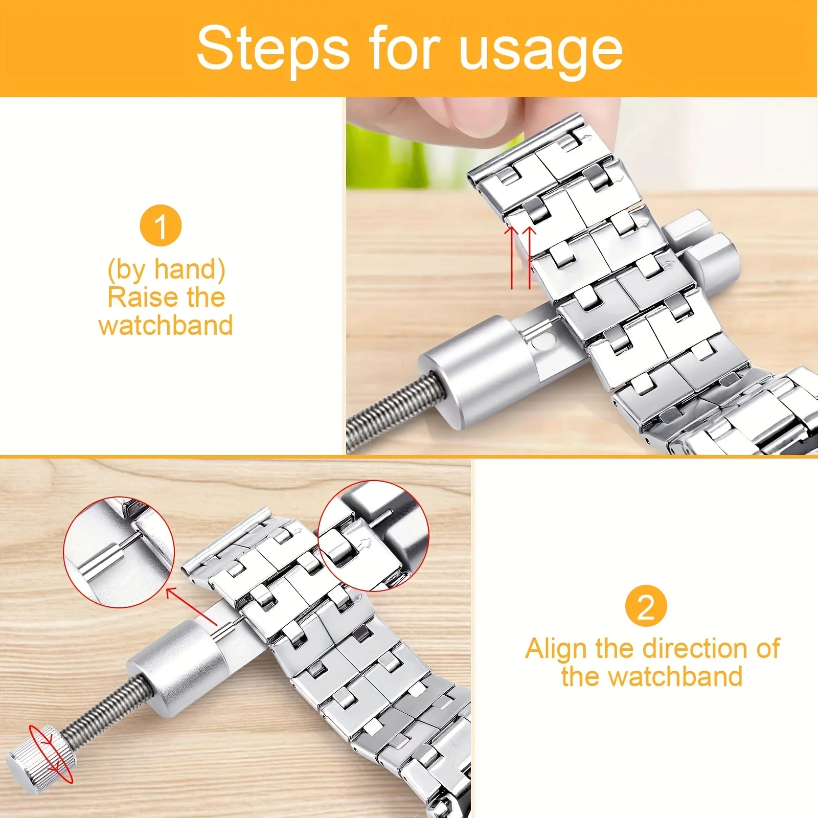 41pcs/set Watch Link , Watch B - Spring Bar Tool Set incelemesi ve fiyatı