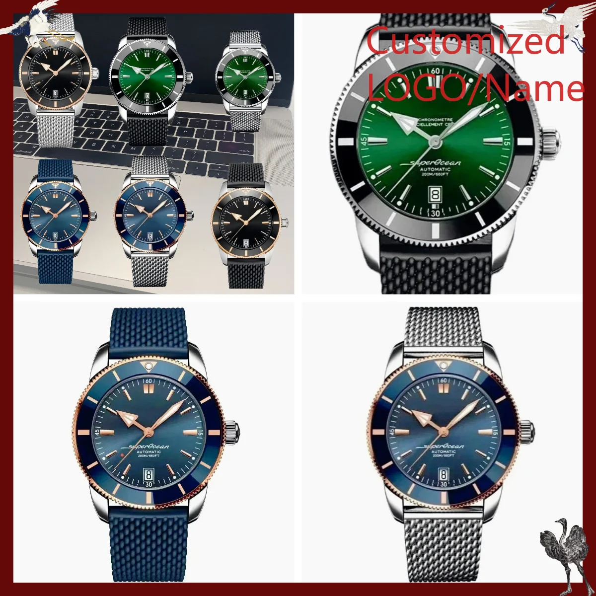 A1212 Store Customized Watches - Stainless Bracelet Diver incelemesi ve fiyatı
