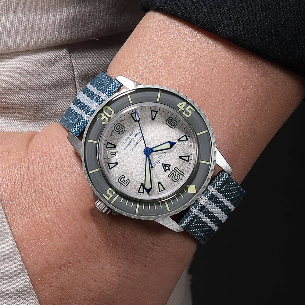 CADISEN Deep Explorer MIYOTA 8 - Canvas Strap Watch incelemesi ve fiyatı
