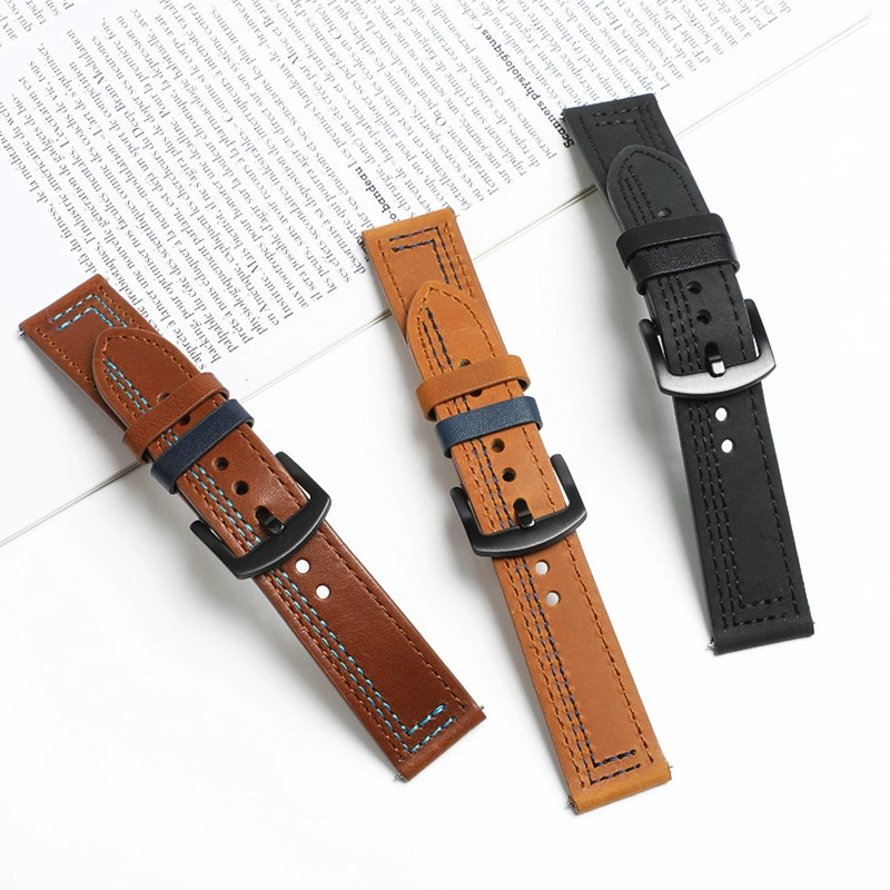 18mm 20mm 22mm 24mm  Compatibl - Leather Strap Quick Release incelemesi ve fiyatı