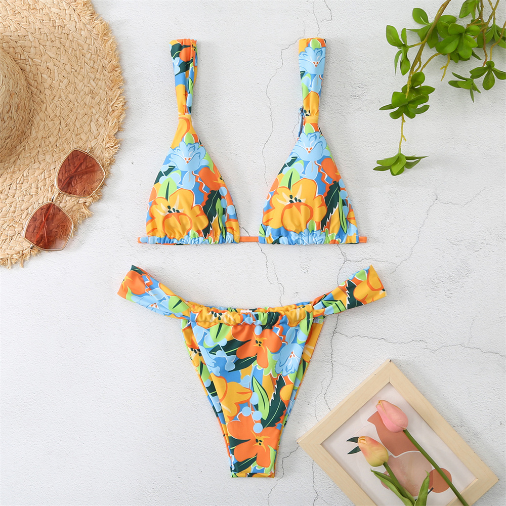 Vintage Print Bikini Thong Str - Tropic Strap Vintage incelemesi ve fiyatı