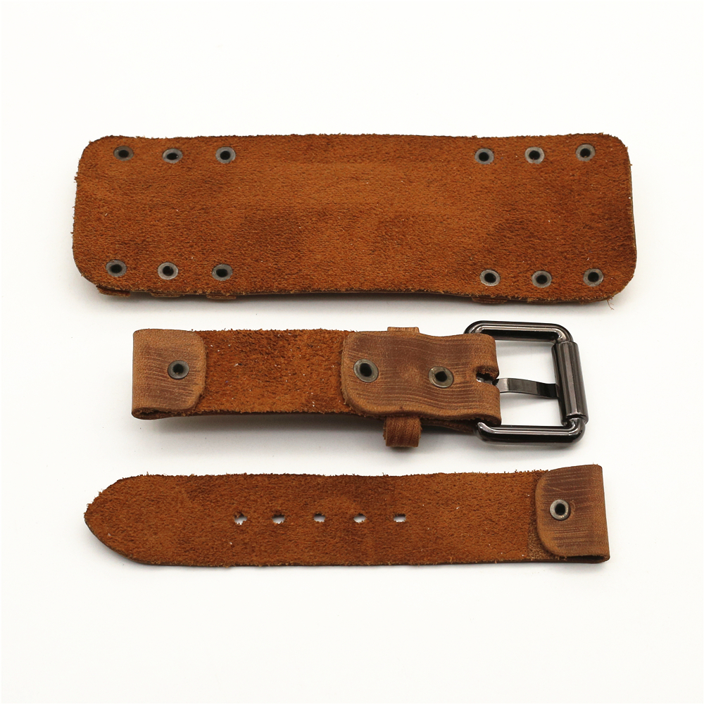 Punk Leather Watch Strap for M - Tropic Strap Vintage incelemesi ve fiyatı