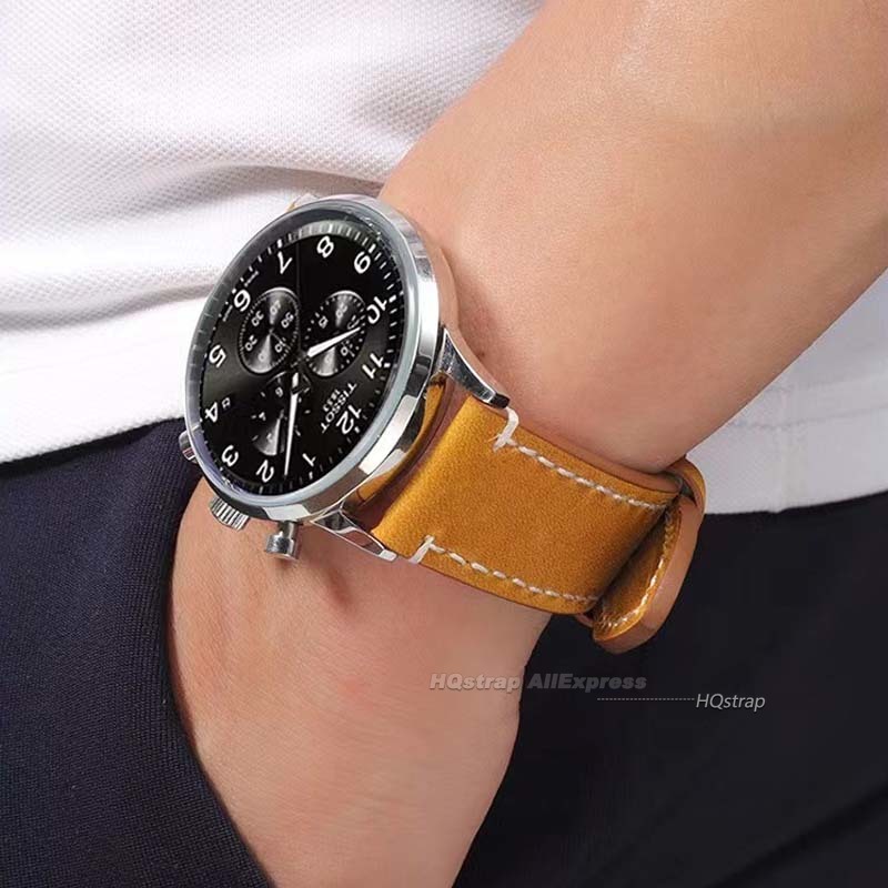 Retro Leather Watch Strap 18mm - Leather Strap Quick Release incelemesi ve fiyatı