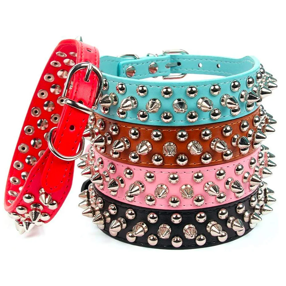 Adjustable Leather Pet Dog col - Leather Strap Quick Release incelemesi ve fiyatı